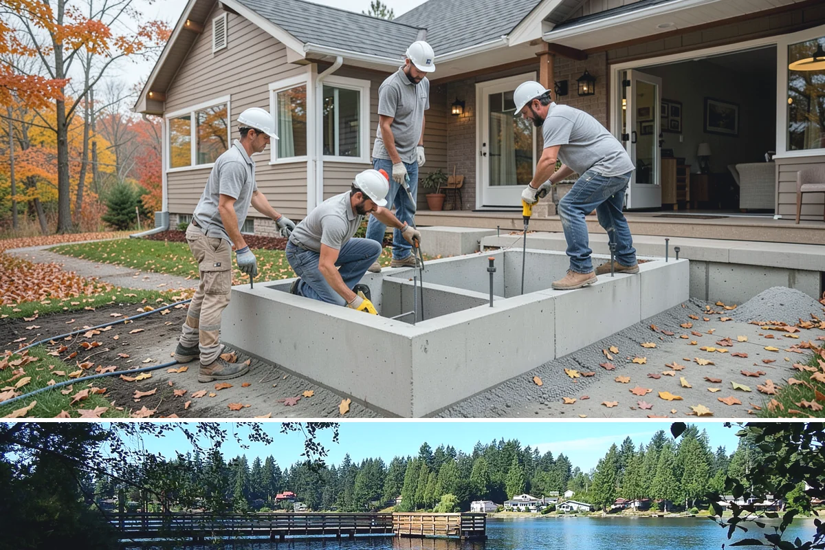 Gutter Replacement in Federal Way, King County, WA - Replacing gutters in late summer or early fall readies your home before the rainy season peaks.