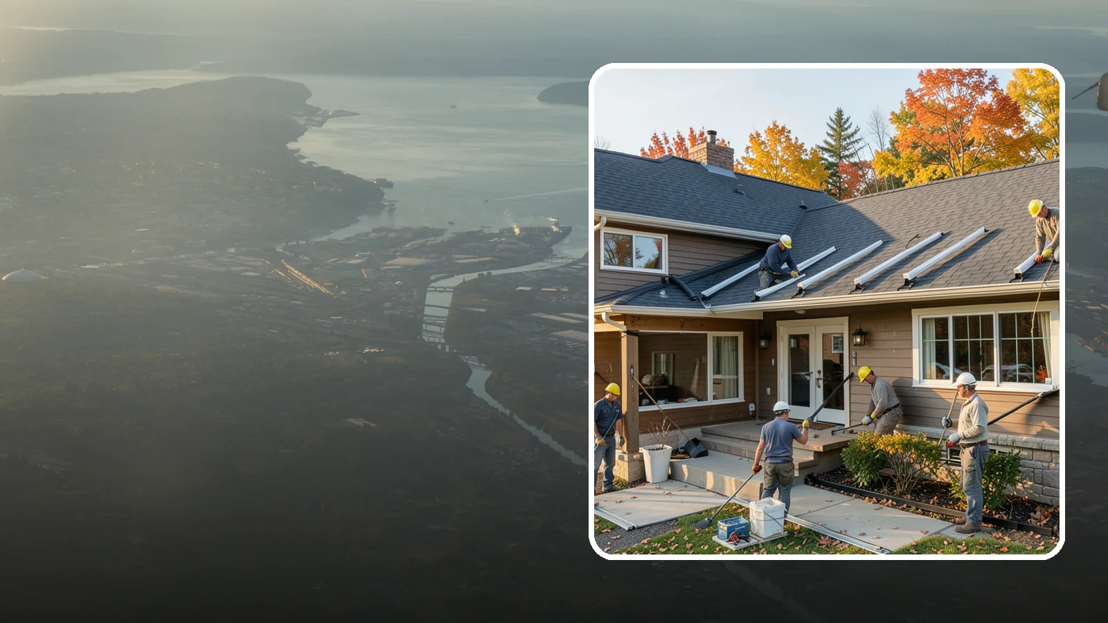 Gutter Replacement in Fife, Pierce County, WA - We replace old, sagging, or leaking gutters with a properly sized system built for our climate.