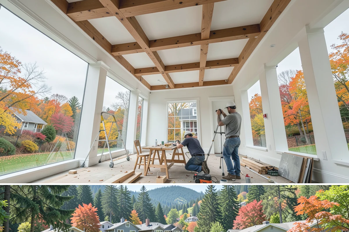 Gutter Replacement in Fircrest, Pierce County, WA - Replacing gutters in late summer or early fall readies your home before the rainy season peaks.