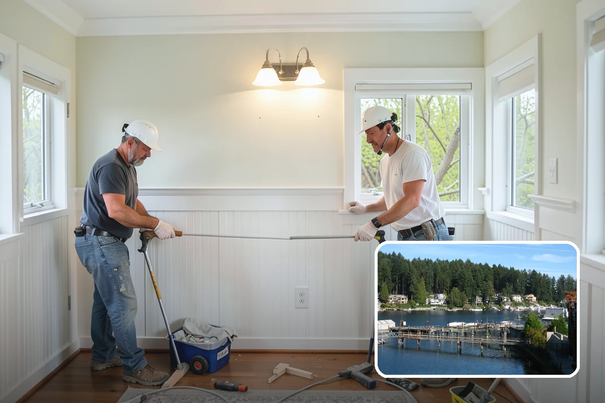 Gutter Replacement in Gig Harbor, Pierce County, WA - Ends chronic sagging, leaking, and overflow