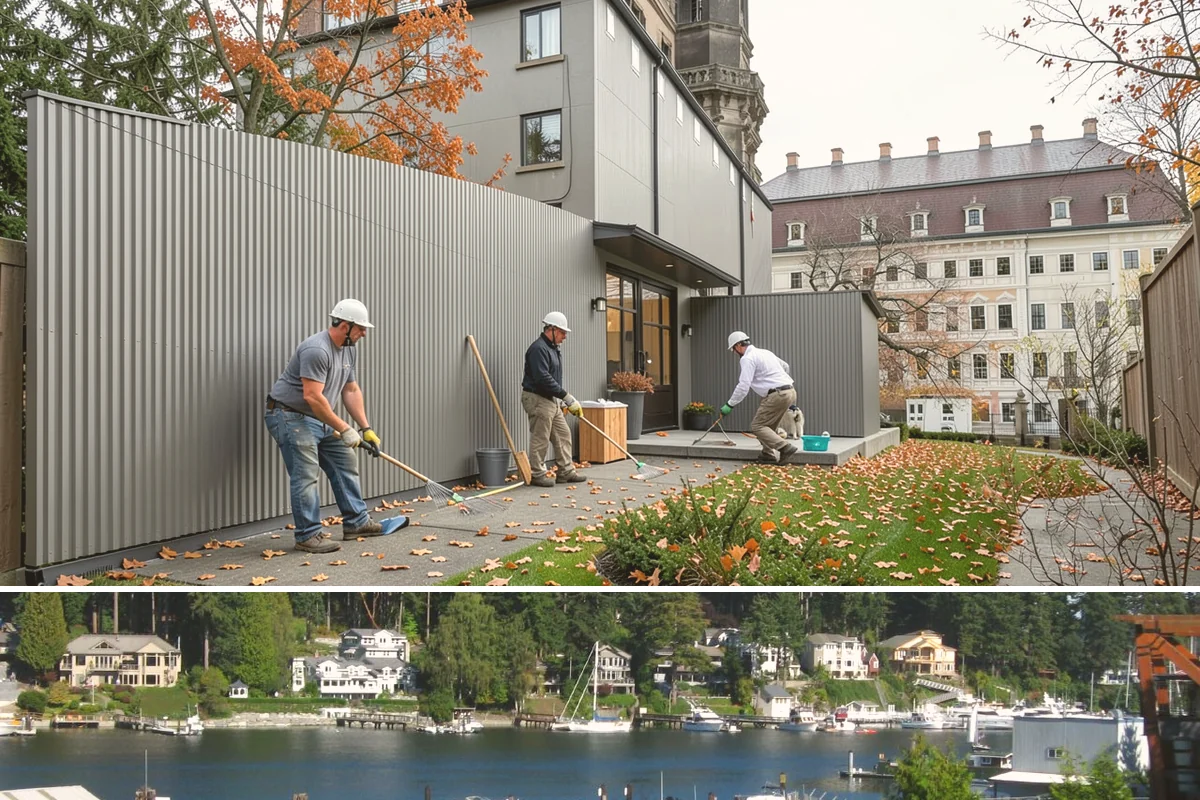 Gutter Replacement in Gig Harbor, Pierce County, WA - Replacing gutters in late summer or early fall readies your home before the rainy season peaks.