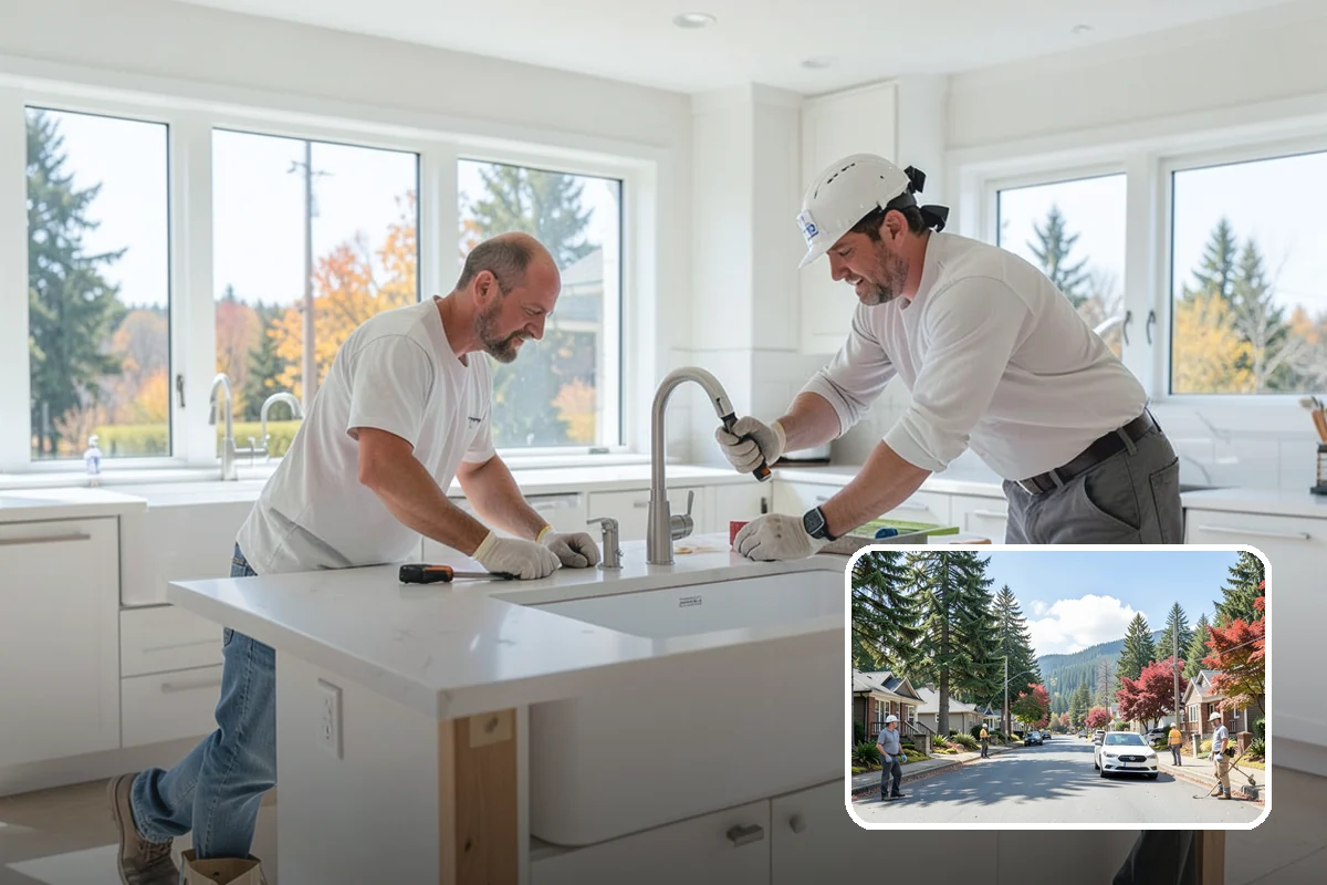 Gutter Replacement in Hunts Point, King County, WA - Ends chronic sagging, leaking, and overflow