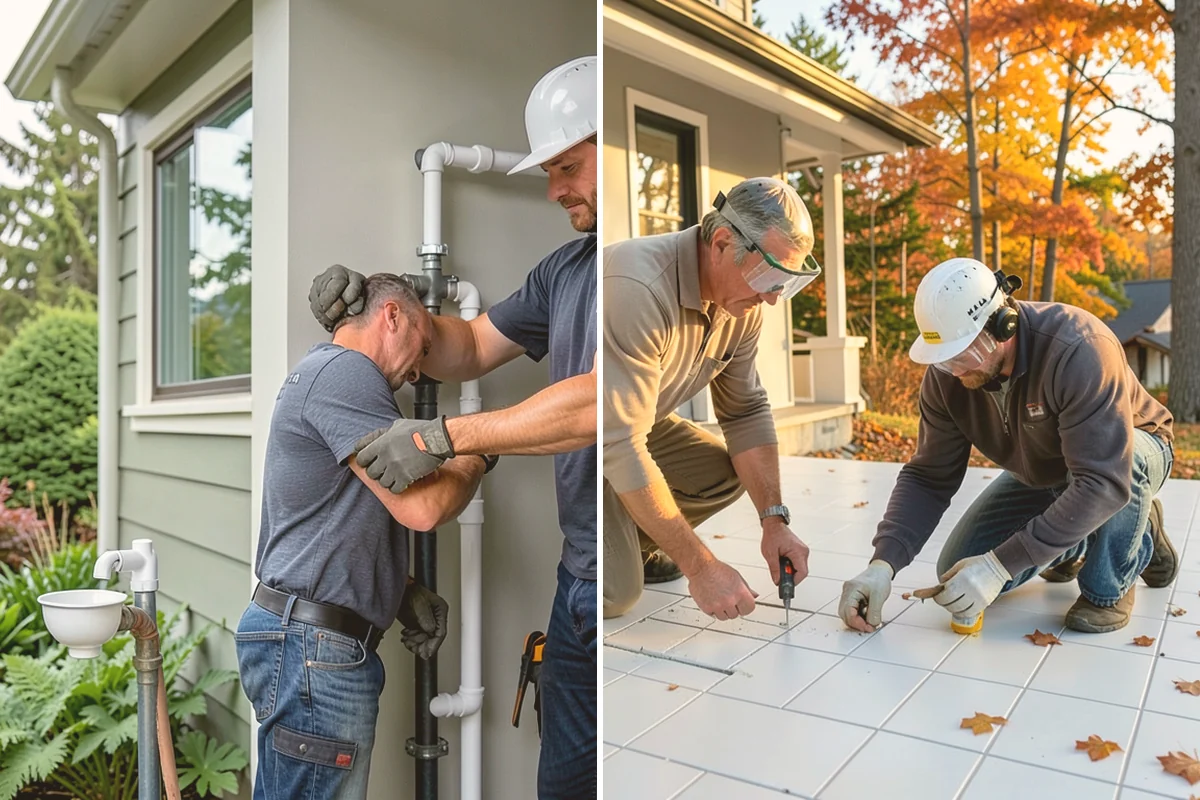 Gutter Replacement in Kent, King County, WA - Remove old gutters and inspect the fascia