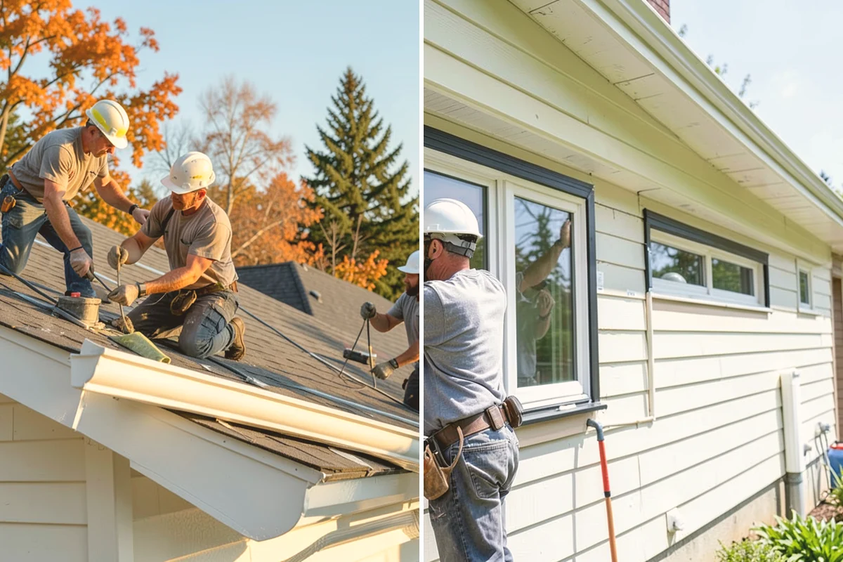 Gutter Replacement in Kirkland, King County, WA - Remove old gutters and inspect the fascia