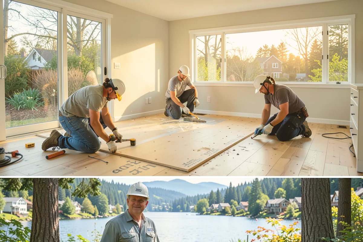 Gutter Replacement in Milton, King County, WA - Replacing gutters in late summer or early fall readies your home before the rainy season peaks.