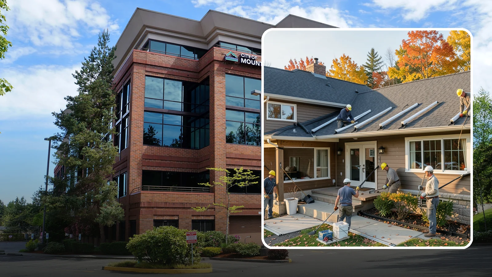Gutter Replacement in Mountlake Terrace, Snohomish County, WA - We replace old, sagging, or leaking gutters with a properly sized system built for our climate.