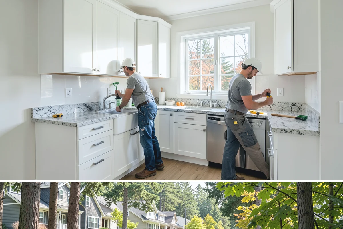 Gutter Replacement in Normandy Park, King County, WA - Replacing gutters in late summer or early fall readies your home before the rainy season peaks.
