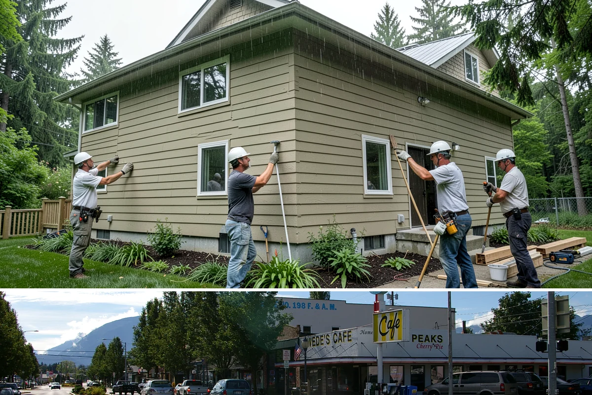 Gutter Replacement in North Bend, King County, WA - Replacing gutters in late summer or early fall readies your home before the rainy season peaks.