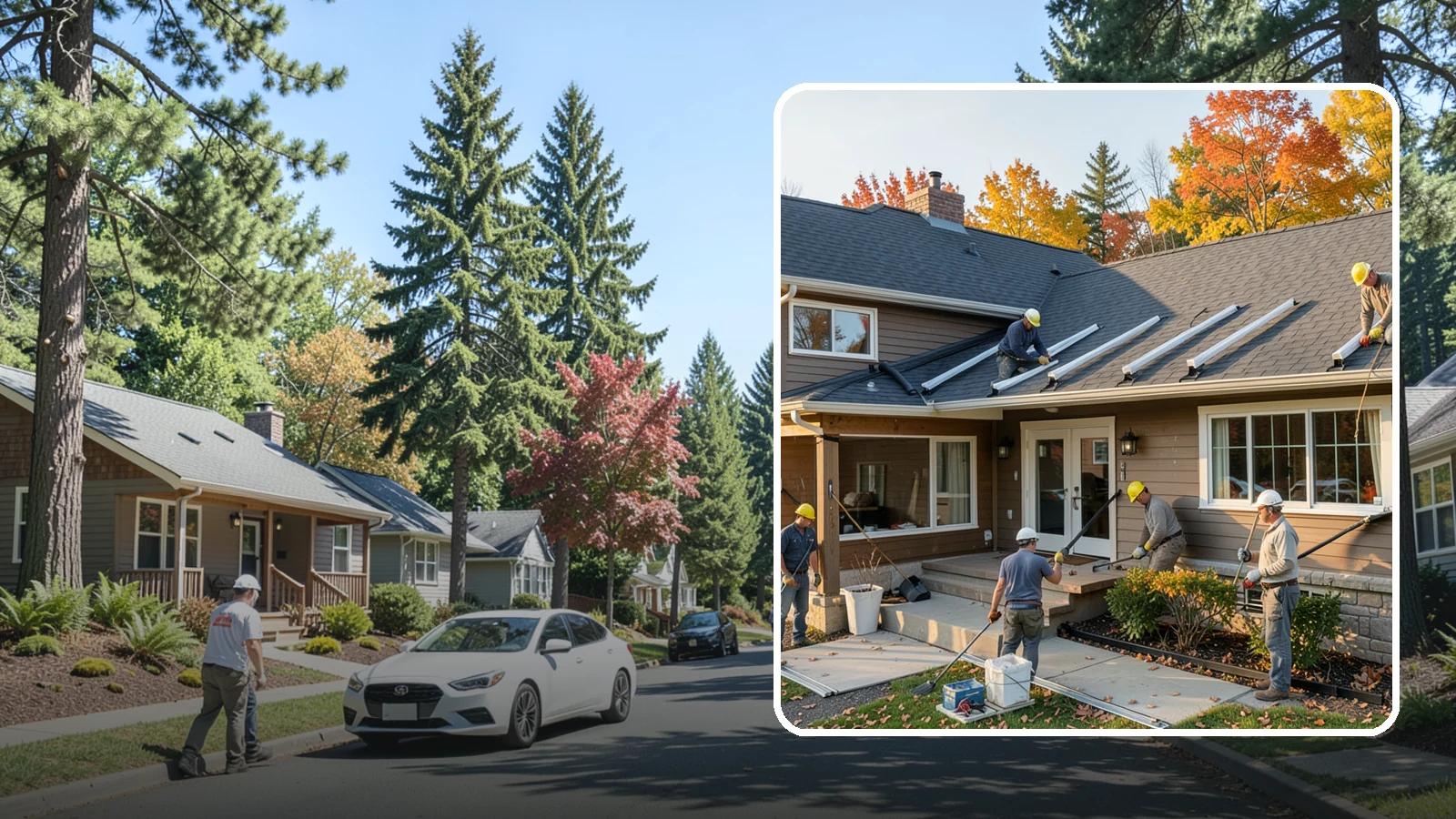 Gutter Replacement in Orting, Pierce County, WA - We replace old, sagging, or leaking gutters with a properly sized system built for our climate.