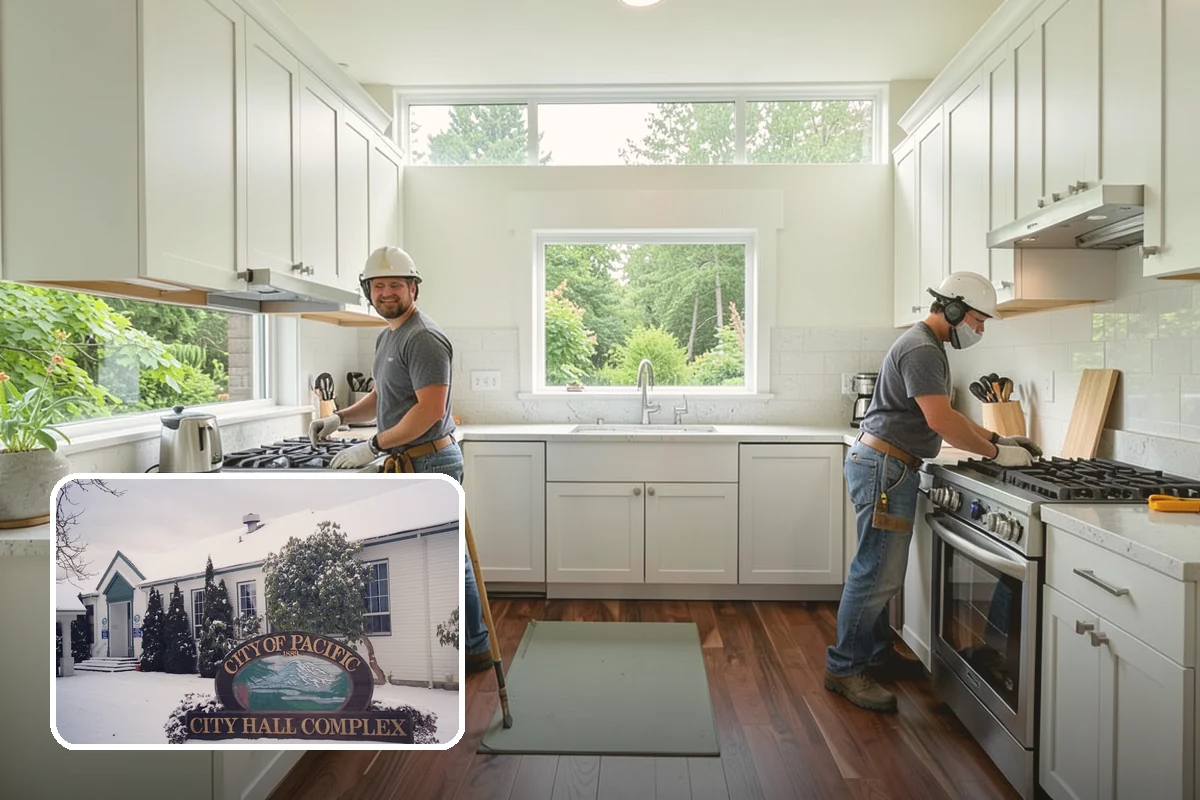 Gutter Replacement in Pacific, King County, WA - Ends chronic sagging, leaking, and overflow
