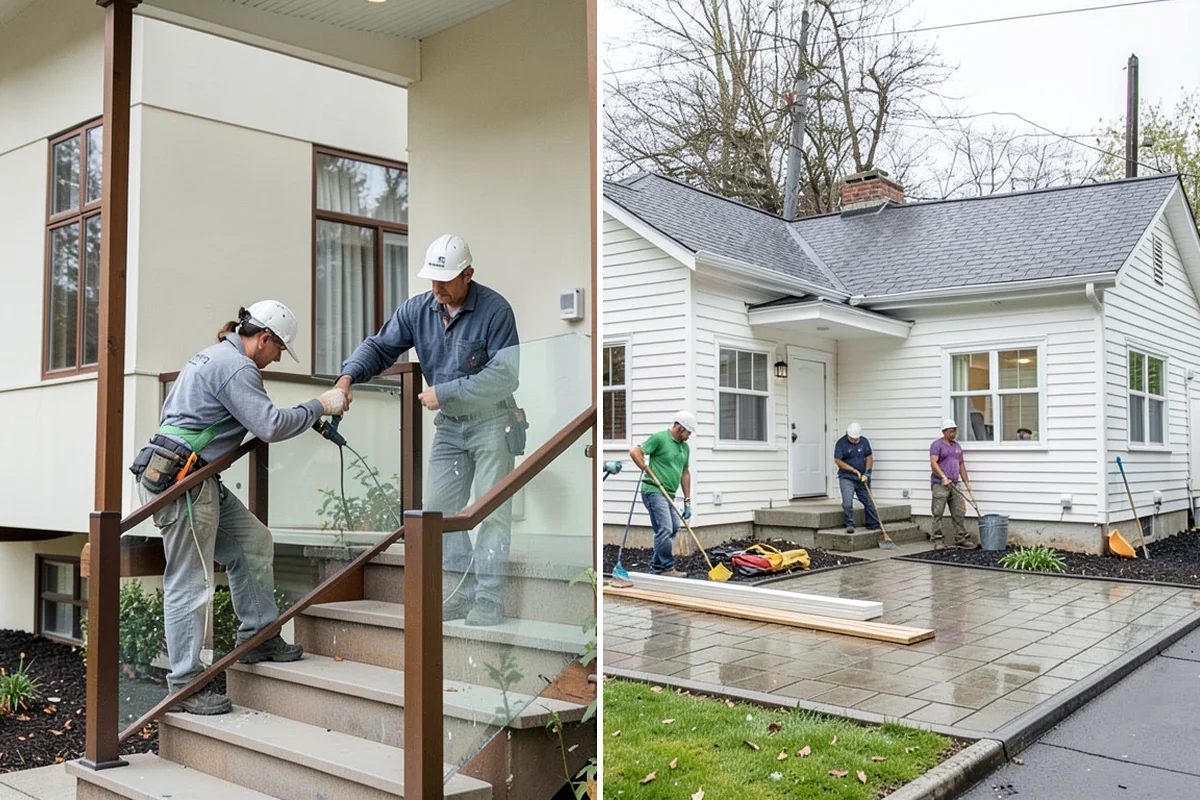 Gutter Replacement in SeaTac, King County, WA - Remove old gutters and inspect the fascia