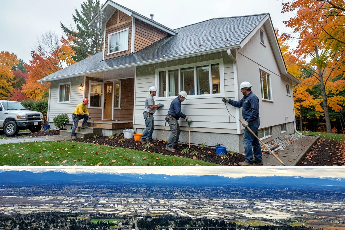 Gutter Replacement in SeaTac, King County, WA - Replacing gutters in late summer or early fall readies your home before the rainy season peaks.