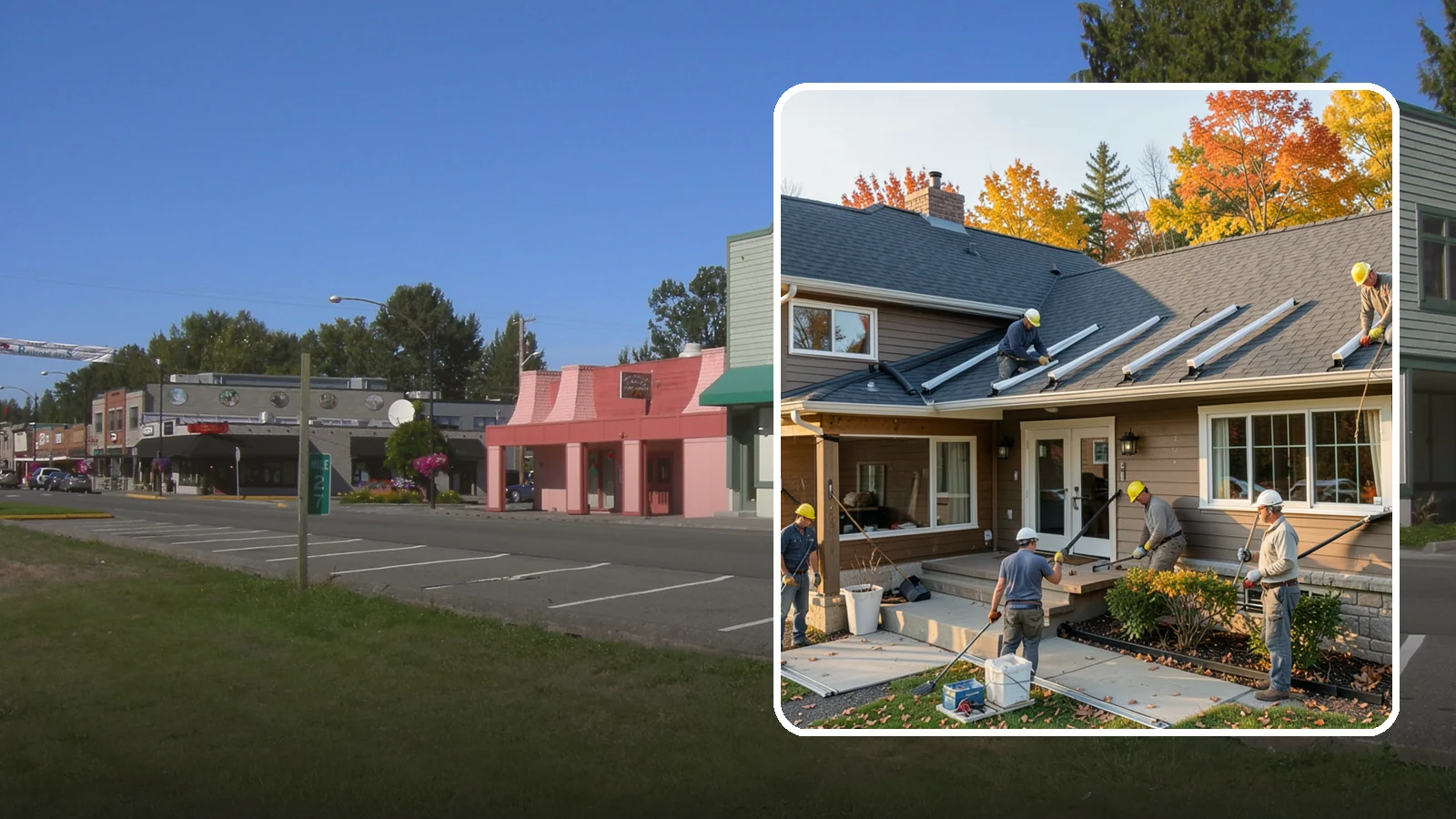 Gutter Replacement in Snoqualmie, King County, WA - We replace old, sagging, or leaking gutters with a properly sized system built for our climate.