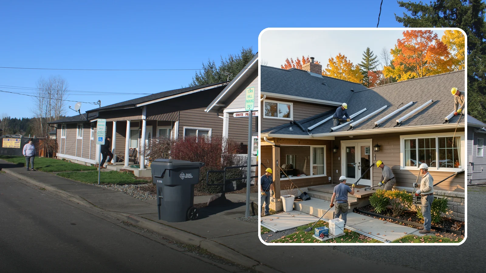 Gutter Replacement in South Prairie, Pierce County, WA - We replace old, sagging, or leaking gutters with a properly sized system built for our climate.