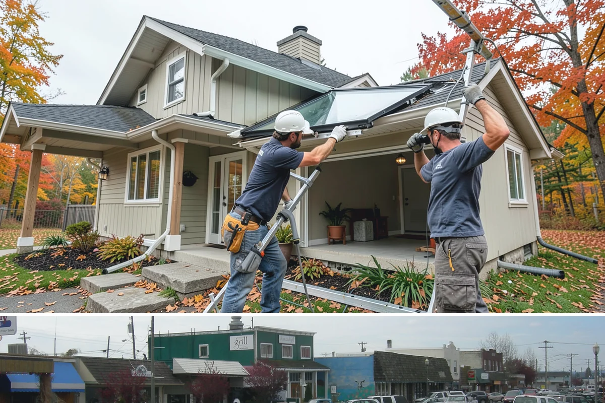 Gutter Replacement in Stanwood, Snohomish County, WA - Replacing gutters in late summer or early fall readies your home before the rainy season peaks.