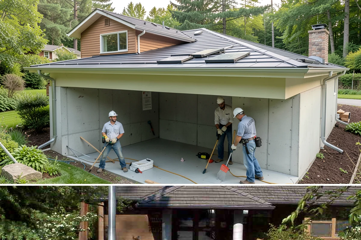 Gutter Replacement in Yarrow Point, King County, WA - Replacing gutters in late summer or early fall readies your home before the rainy season peaks.