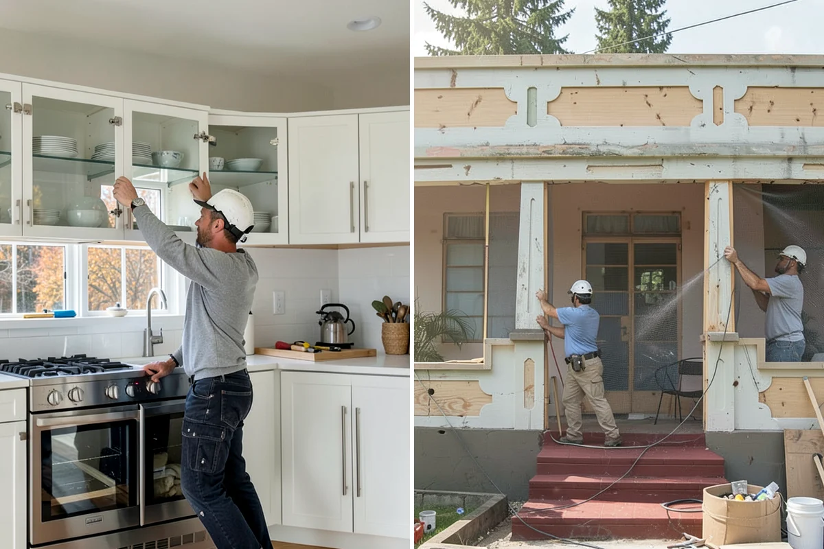 Half Bathroom Remodel in Clyde Hill, King County, WA - Measure the powder room and discuss design goals