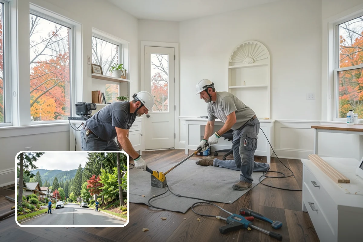 Half Bathroom Remodel in Darrington, Snohomish County, WA - High visual impact for a modest investment