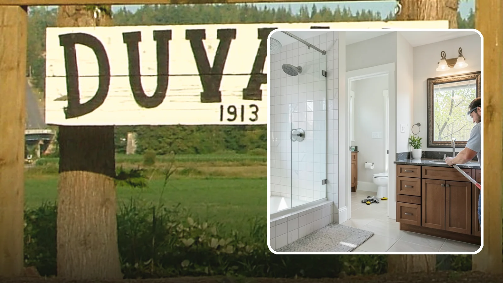 Half Bathroom Remodel in Duvall, King County, WA - A half bathroom remodel makes the most of a powder room with stylish, space-conscious upgrades.