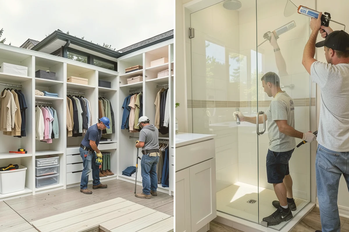 Half Bathroom Remodel in Fife, Pierce County, WA - Measure the powder room and discuss design goals