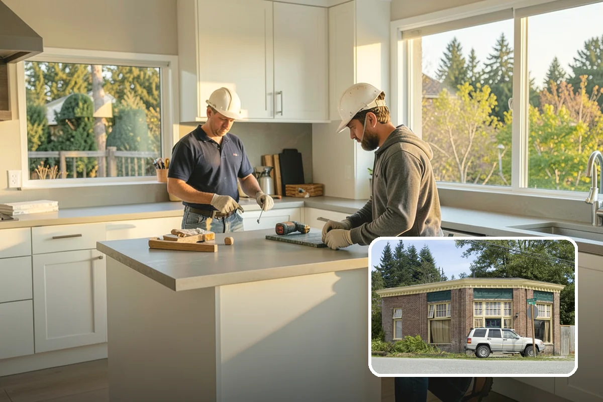 Half Bathroom Remodel in Hamilton, Skagit County, WA - High visual impact for a modest investment