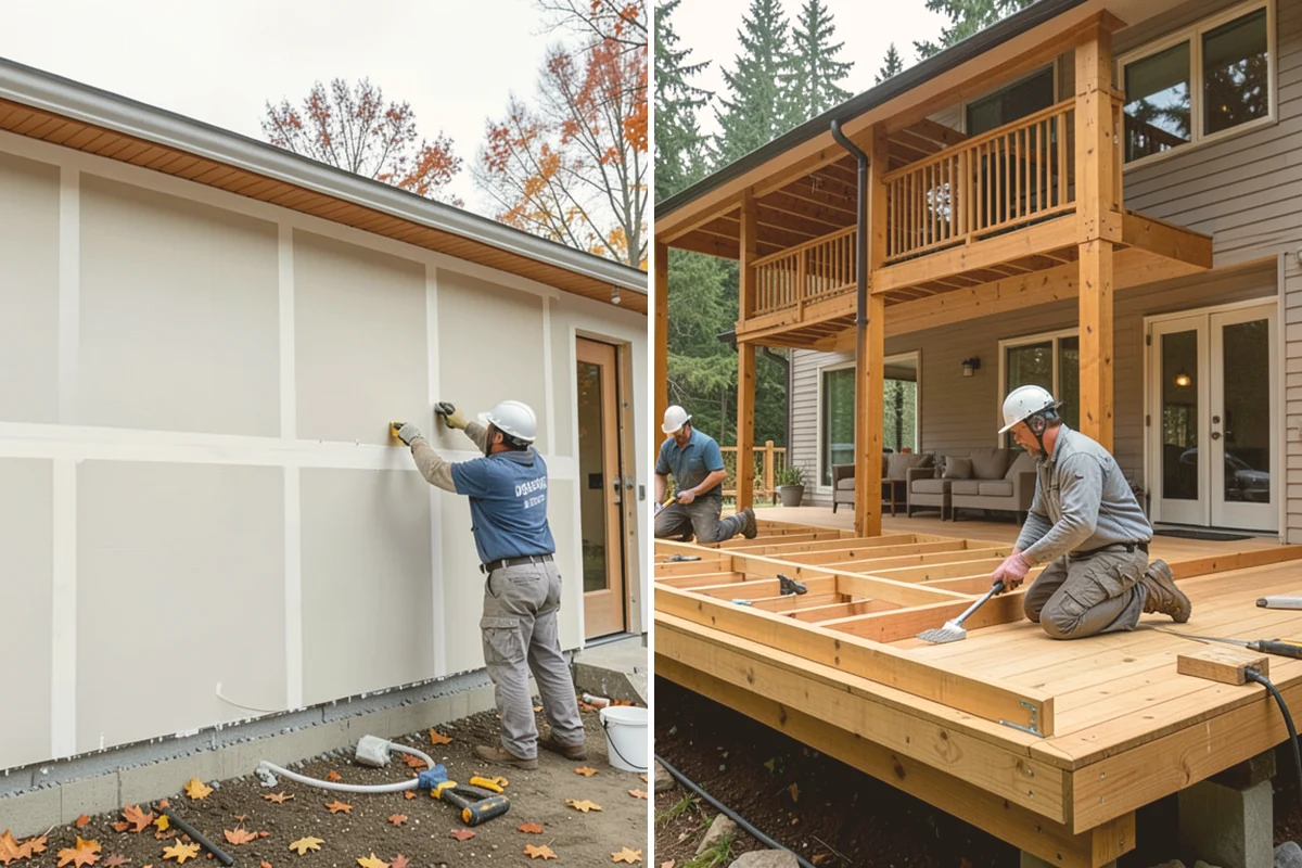 Half Bathroom Remodel in Kent, King County, WA - Measure the powder room and discuss design goals