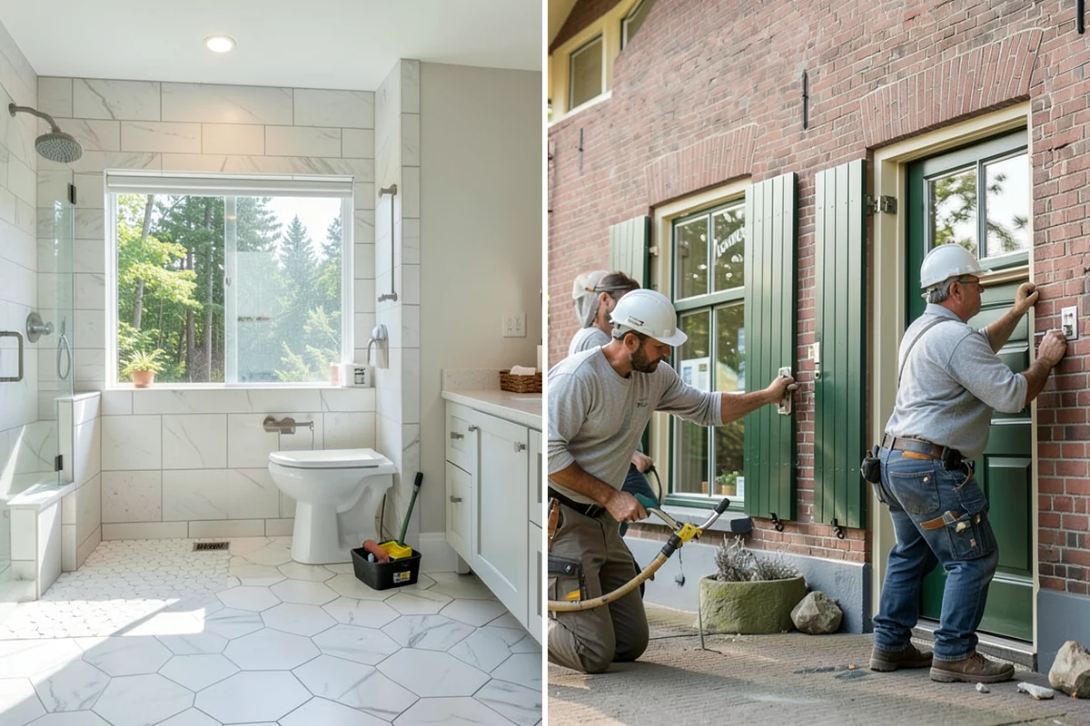 Half Bathroom Remodel in Lyman, Skagit County, WA - Measure the powder room and discuss design goals