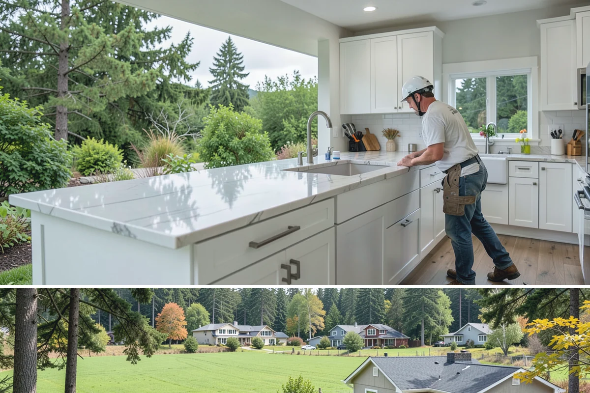 Half Bathroom Remodel in Lyman, Skagit County, WA - A powder room refresh fits neatly into the shorter daylight months when a quick indoor project is easy to schedule.