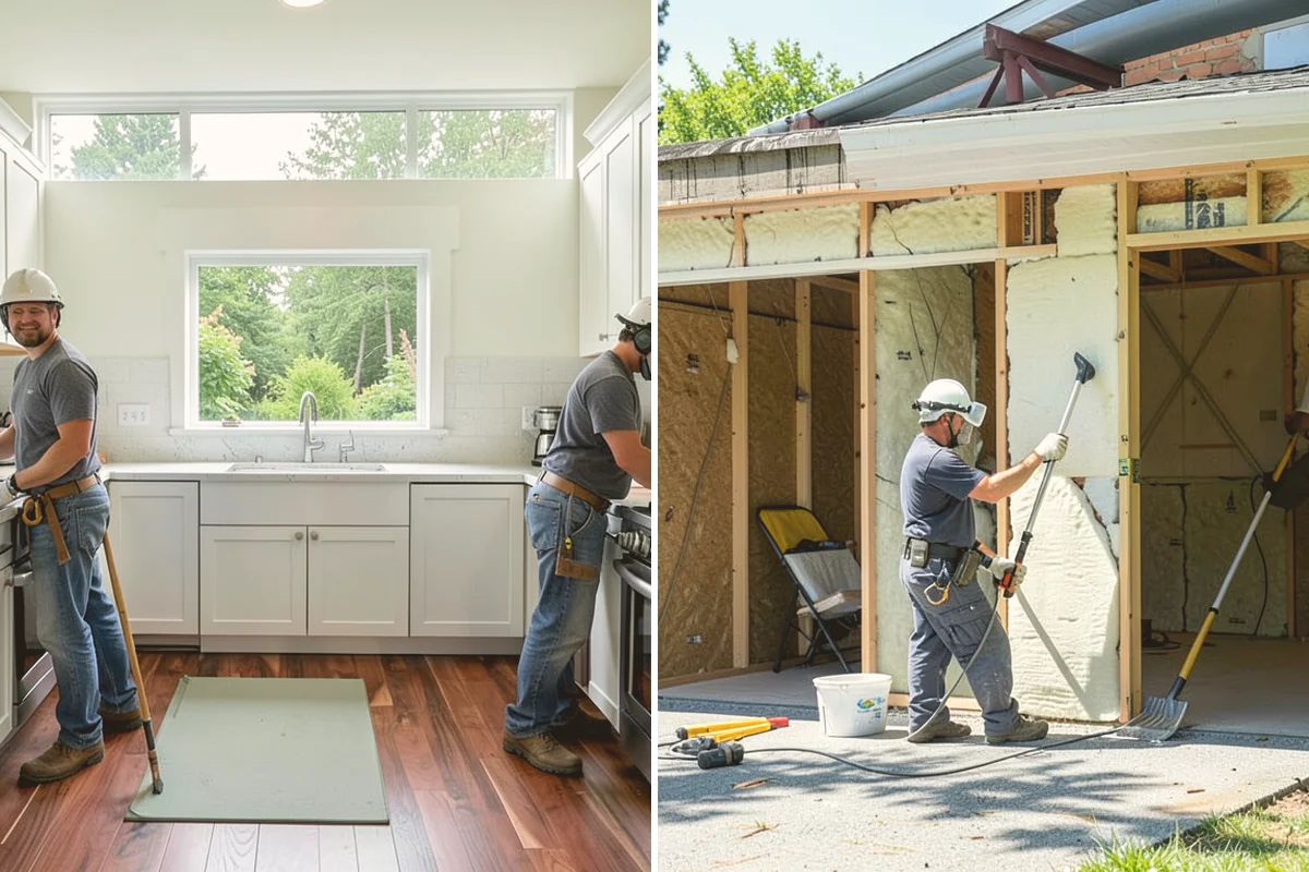 Half Bathroom Remodel in Milton, King County, WA - Measure the powder room and discuss design goals