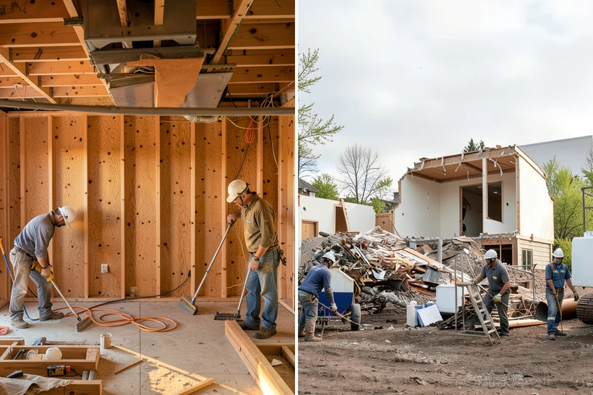 Half Bathroom Remodel in Shoreline, King County, WA - Measure the powder room and discuss design goals