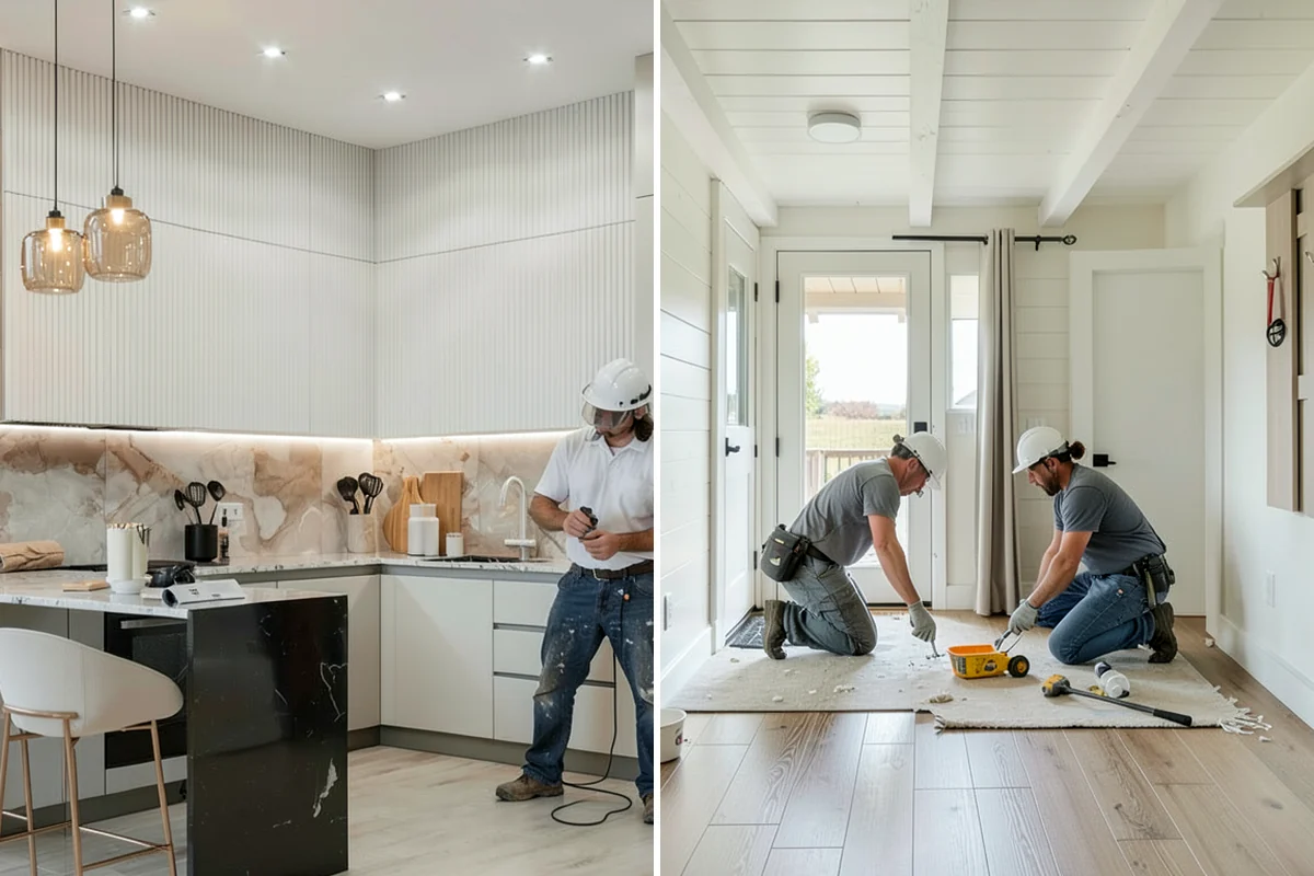 Half Bathroom Remodel in Snoqualmie, King County, WA - Measure the powder room and discuss design goals