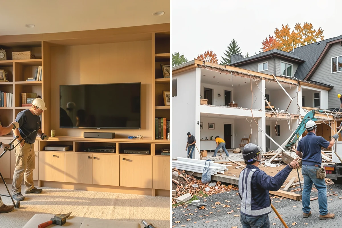 Half Bathroom Remodel in Steilacoom, Pierce County, WA - Measure the powder room and discuss design goals