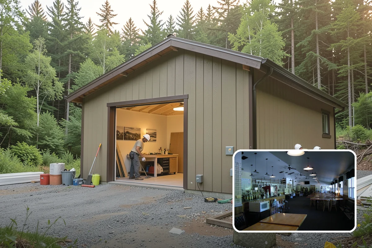 Handrail Installation in Black Diamond, King County, WA - Meets code for height and graspability