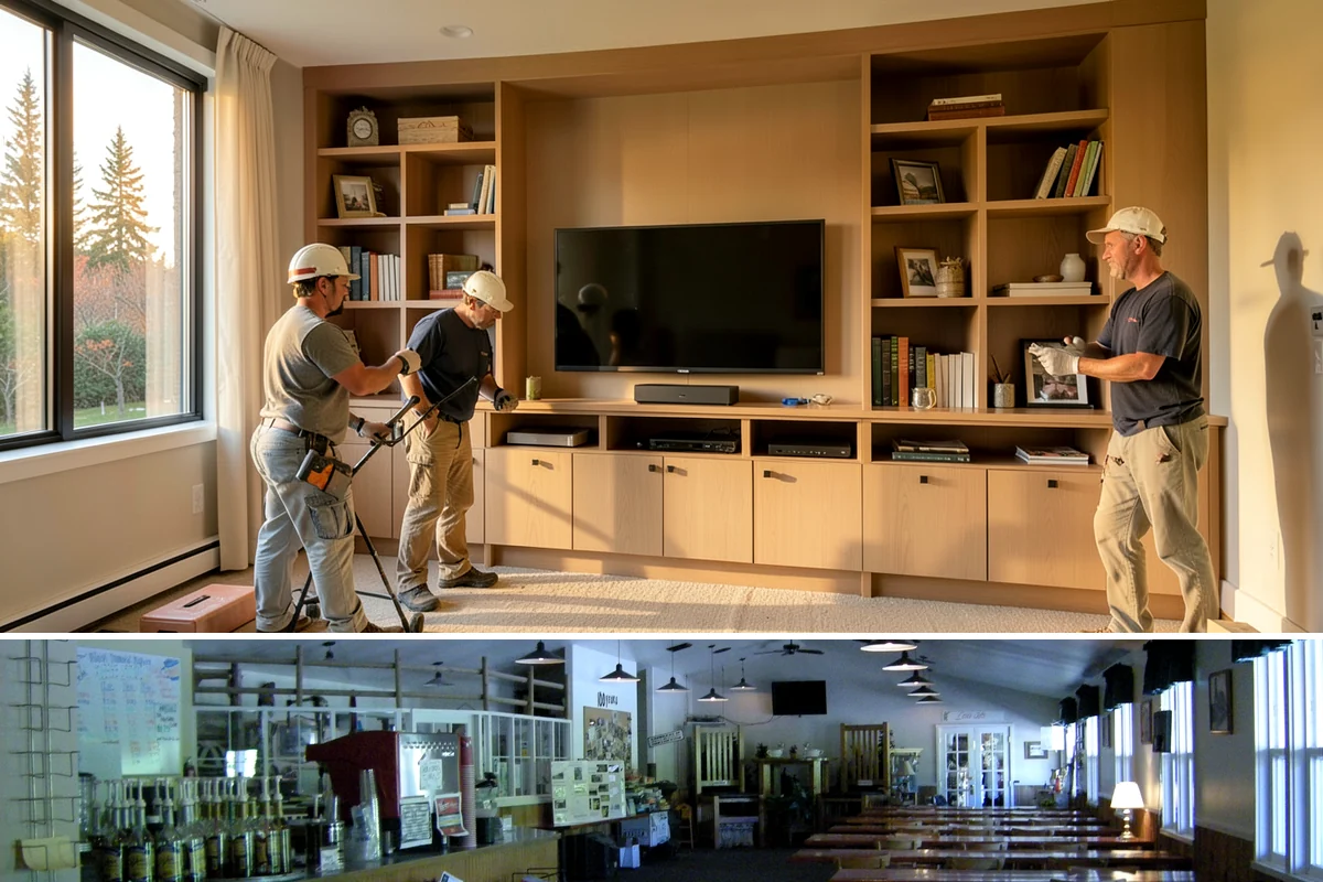 Handrail Installation in Black Diamond, King County, WA - Handrail installation is a quick indoor upgrade that can be completed in any season.