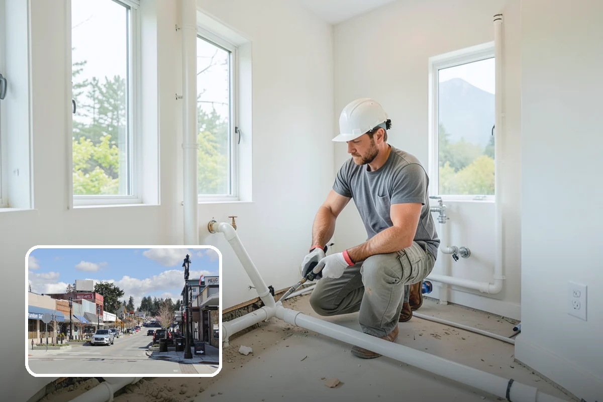 Handrail Installation in Bothell, King County, WA - Meets code for height and graspability