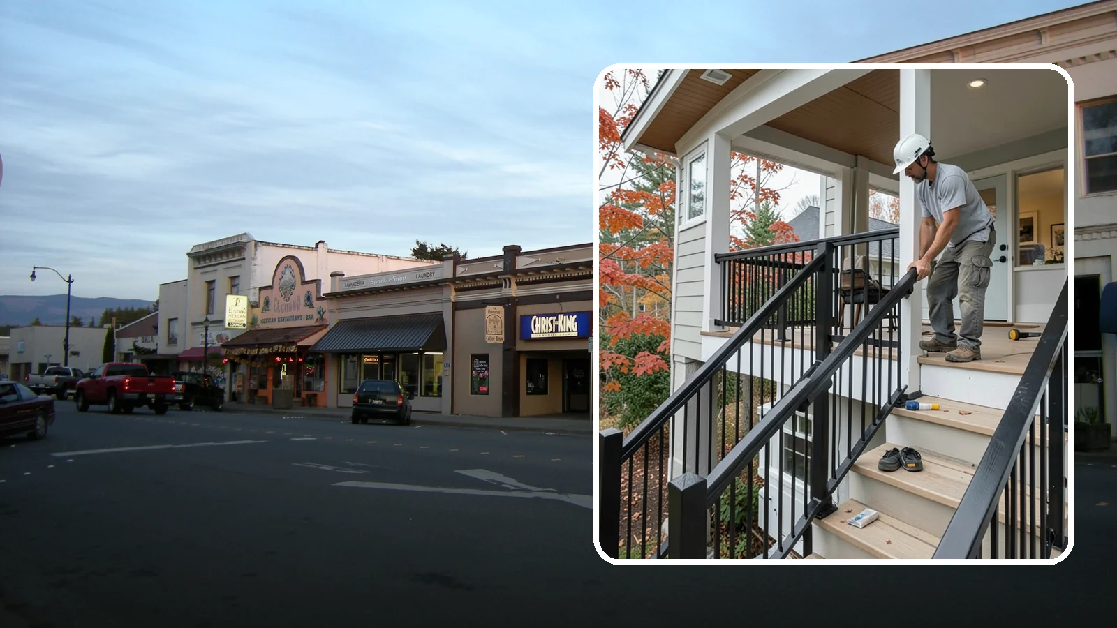Handrail Installation in Burlington, Skagit County, WA - Secure, code-height handrails that make every staircase safer to use.