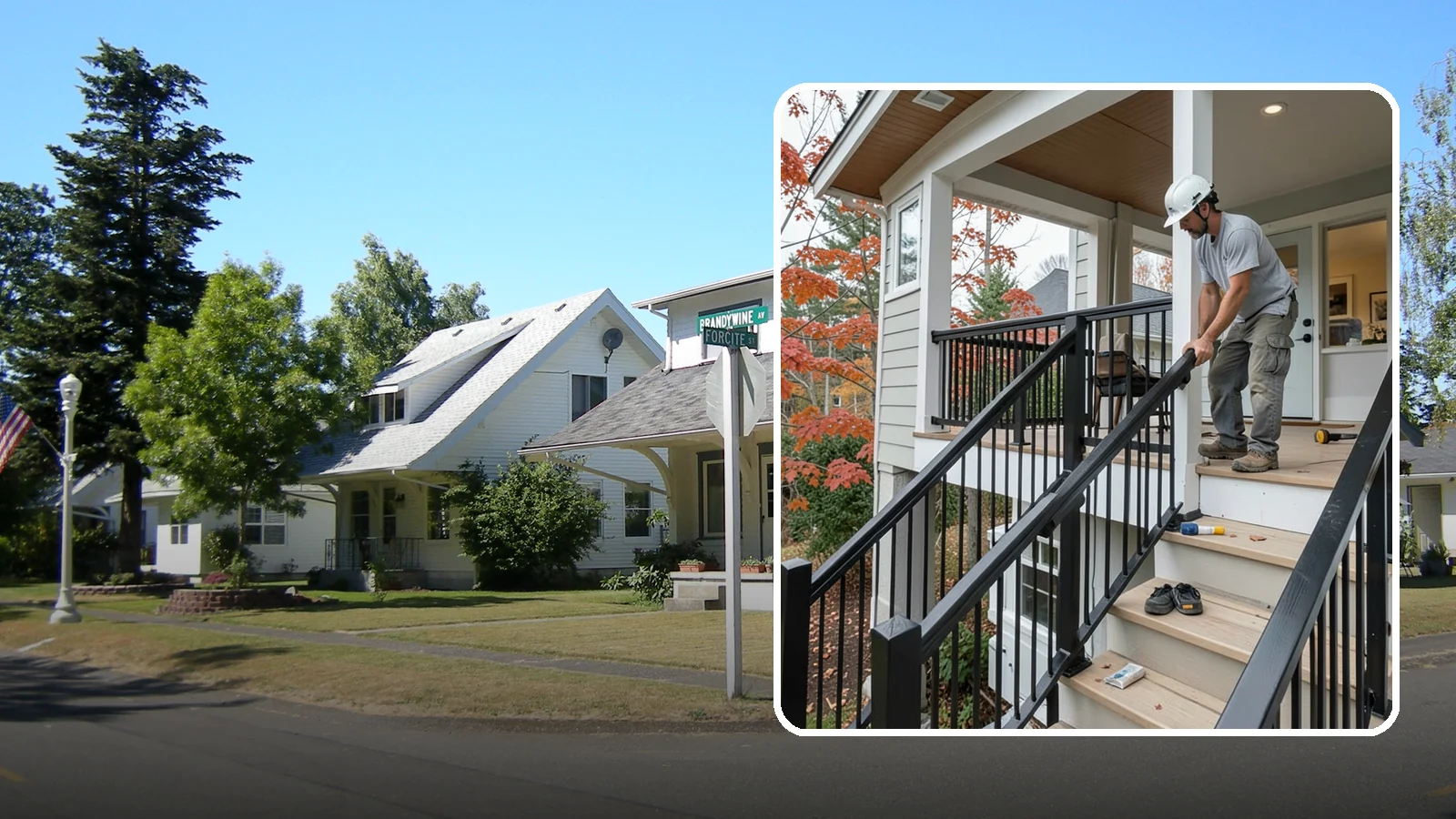 Handrail Installation in DuPont, Pierce County, WA - Secure, code-height handrails that make every staircase safer to use.