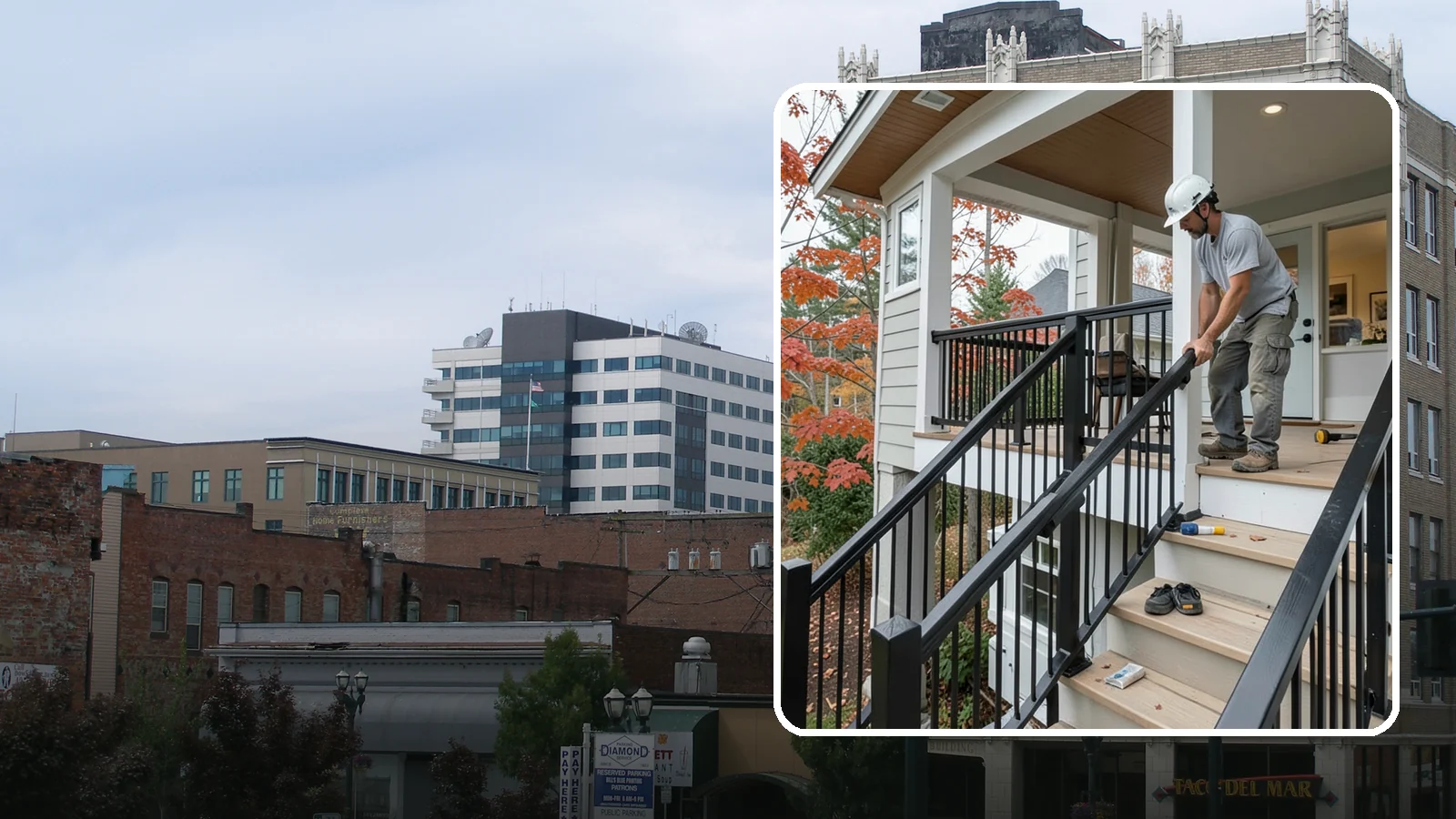 Handrail Installation in Everett, Snohomish County, WA - Secure, code-height handrails that make every staircase safer to use.