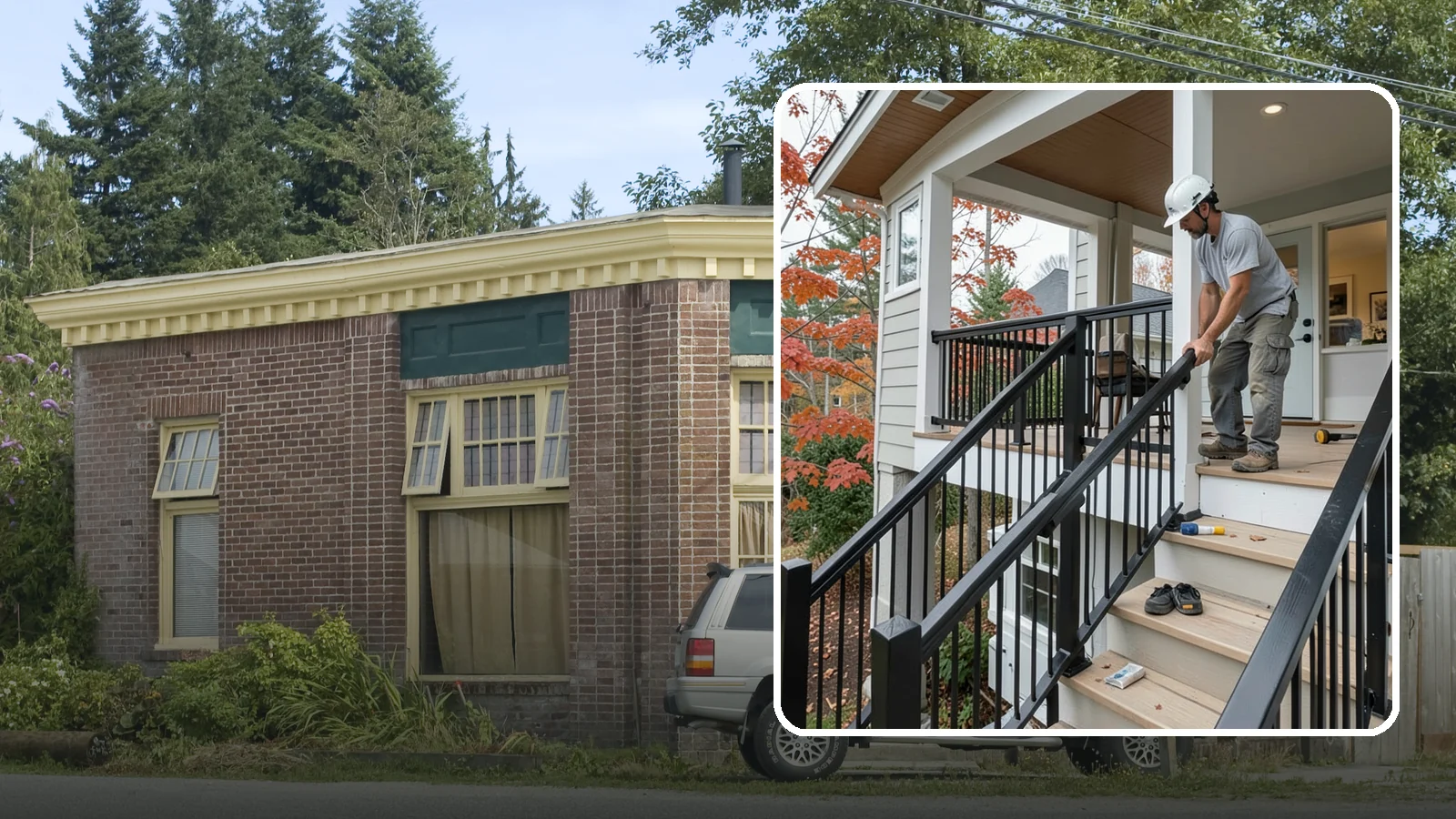 Handrail Installation in Hamilton, Skagit County, WA - Secure, code-height handrails that make every staircase safer to use.
