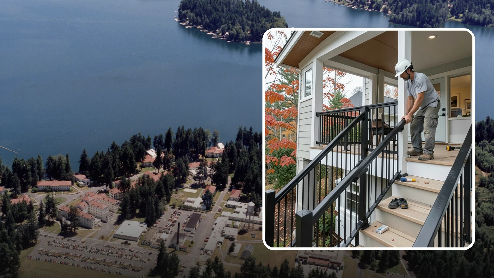 Handrail Installation in Lakewood, Pierce County, WA - Secure, code-height handrails that make every staircase safer to use.