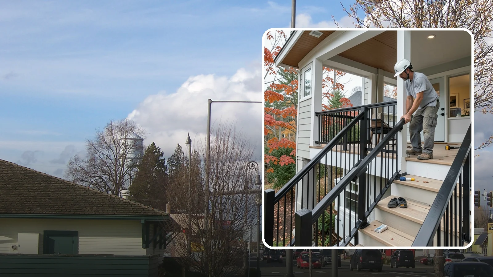 Handrail Installation in Marysville, Snohomish County, WA - Secure, code-height handrails that make every staircase safer to use.