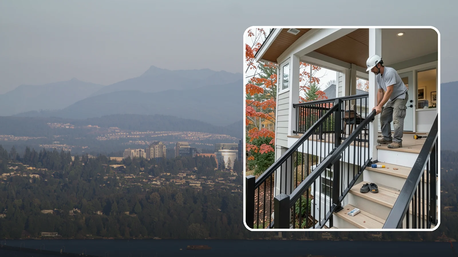 Handrail Installation in Medina, King County, WA - Secure, code-height handrails that make every staircase safer to use.