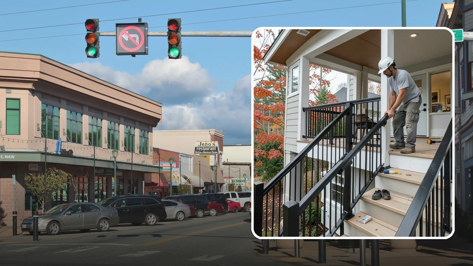 Handrail Installation in Monroe, Snohomish County, WA - Secure, code-height handrails that make every staircase safer to use.