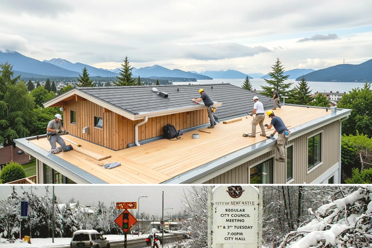 Handrail Installation in Newcastle, King County, WA - Handrail installation is a quick indoor upgrade that can be completed in any season.