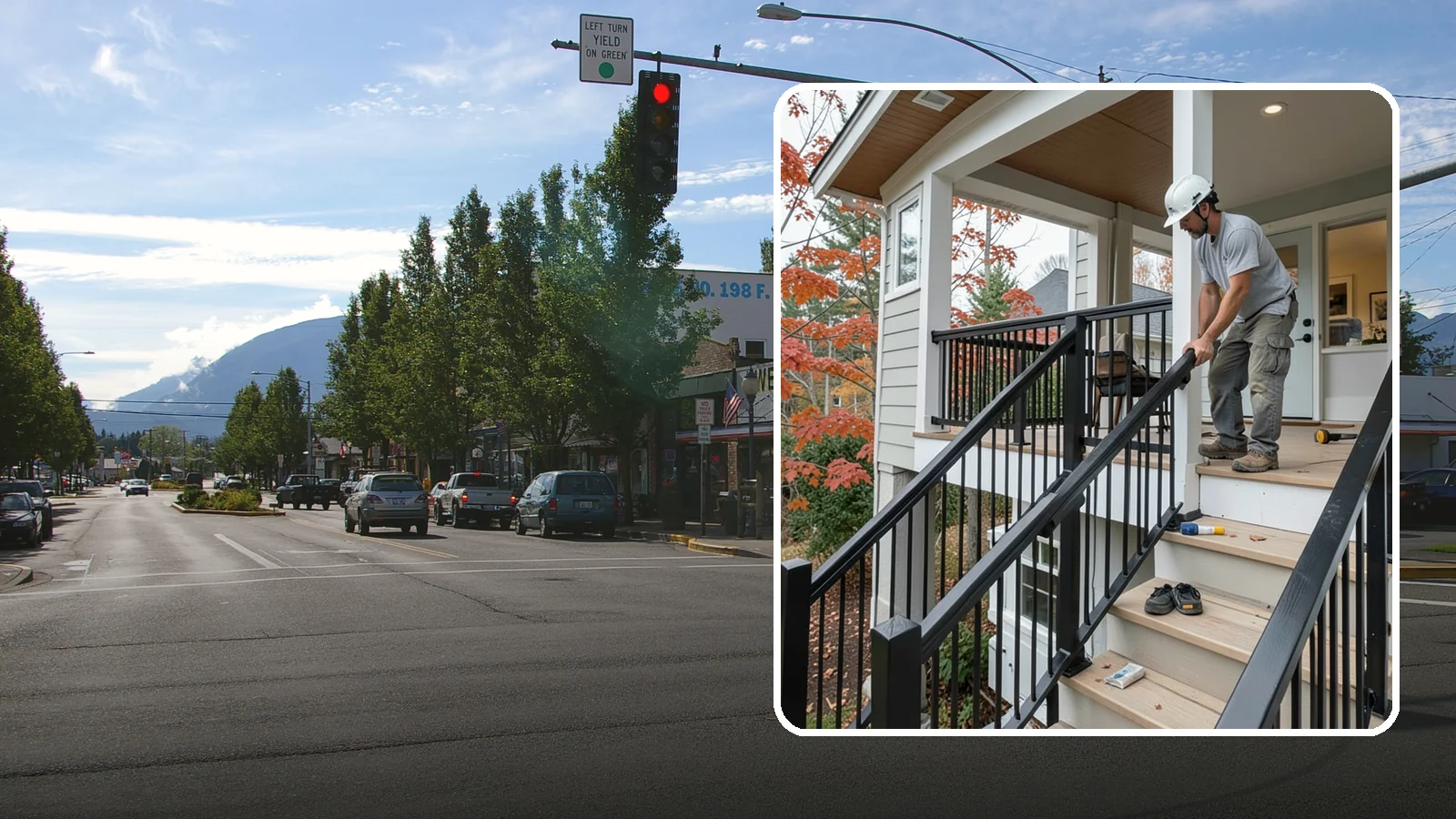Handrail Installation in North Bend, King County, WA - Secure, code-height handrails that make every staircase safer to use.