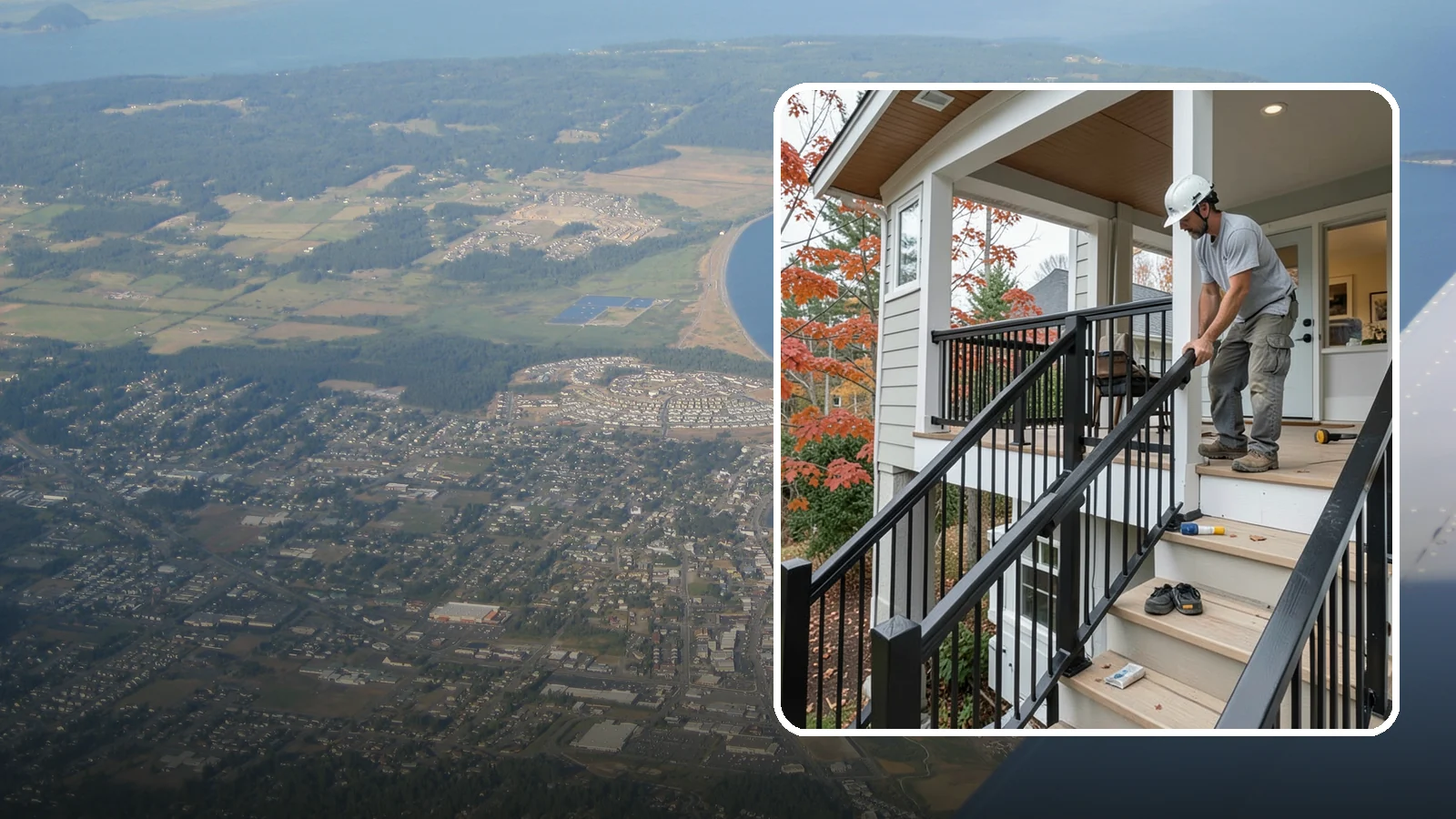 Handrail Installation in Oak Harbor, Island County, WA - Secure, code-height handrails that make every staircase safer to use.