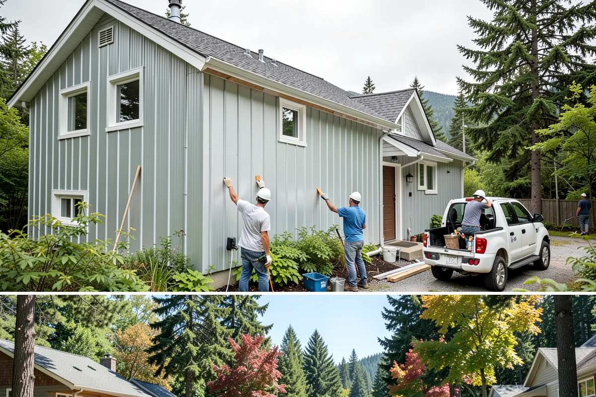 Handrail Installation in Orting, Pierce County, WA - Handrail installation is a quick indoor upgrade that can be completed in any season.