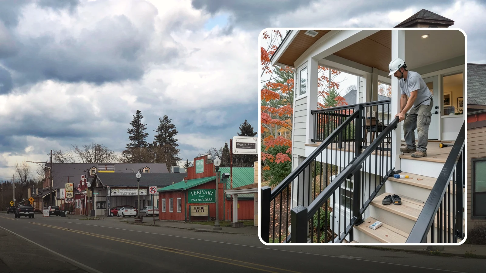 Handrail Installation in Roy, Pierce County, WA - Secure, code-height handrails that make every staircase safer to use.