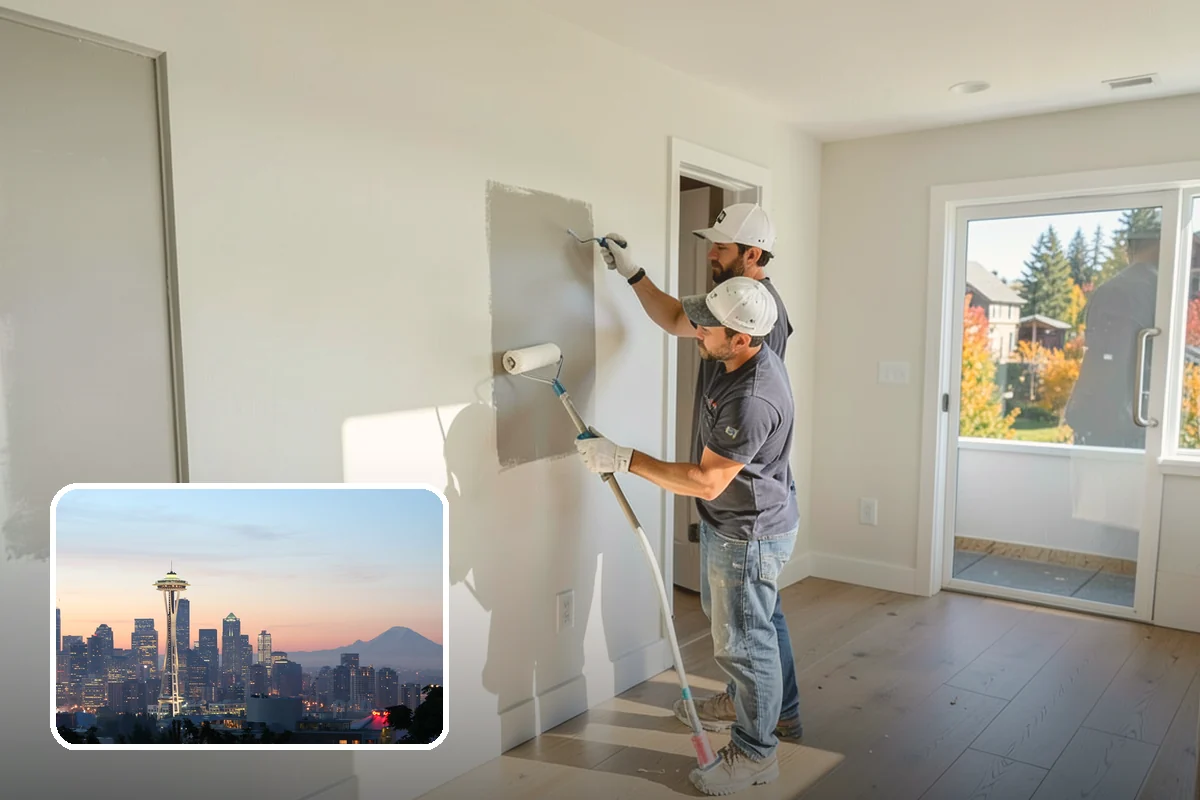 Handrail Installation in Seattle, King County, WA - Meets code for height and graspability