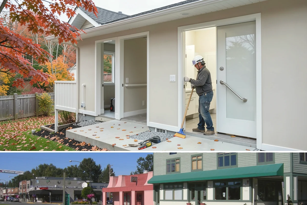 Handrail Installation in Snoqualmie, King County, WA - Handrail installation is a quick indoor upgrade that can be completed in any season.
